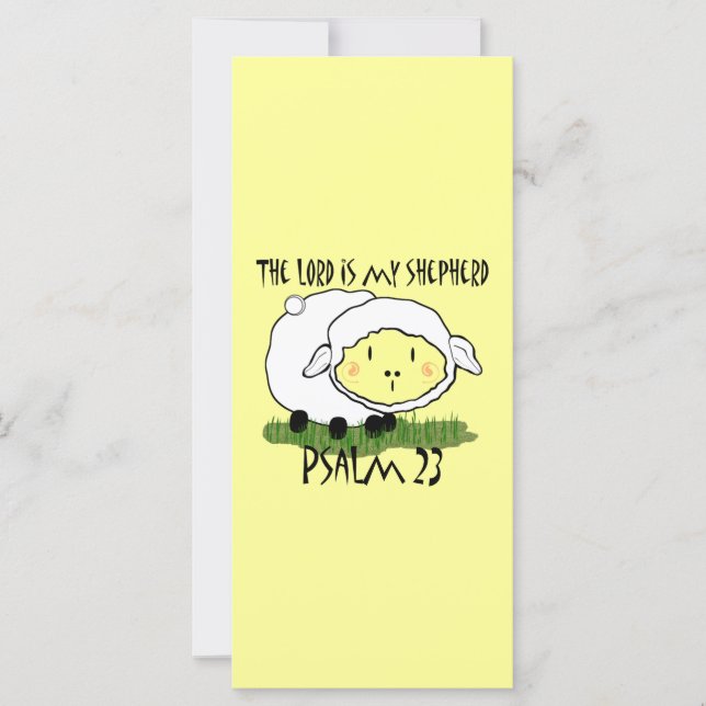 El SEÑOR es mi pastor Salmo 23 Camiseta Infantil-  (Anverso)