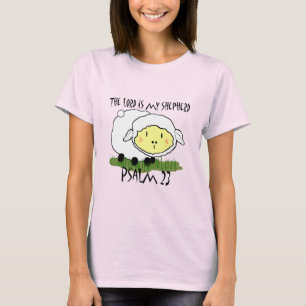 El SEÑOR es mi pastor Salmo 23 Camiseta Infantil-
