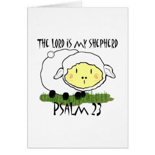 El SEÑOR es mi pastor Salmo 23 Camiseta Infantil- 