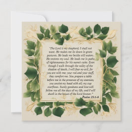 El Señor es mi plegaria de pastor