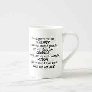 El "señor, me concede taza divertida de la