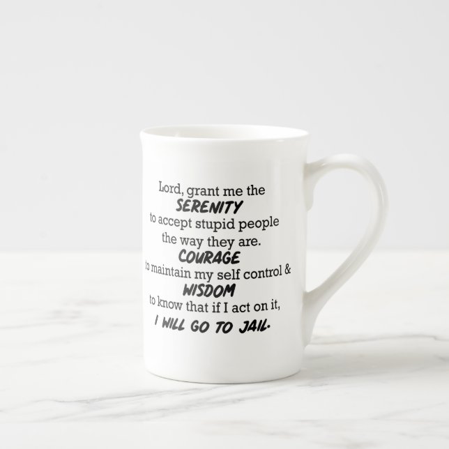 El "señor, me concede taza divertida de la (Derecha)