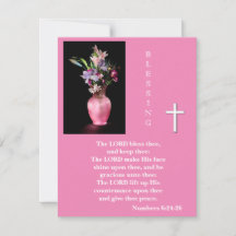 ¡El SEÑOR te bendiga! Tarjeta mediana