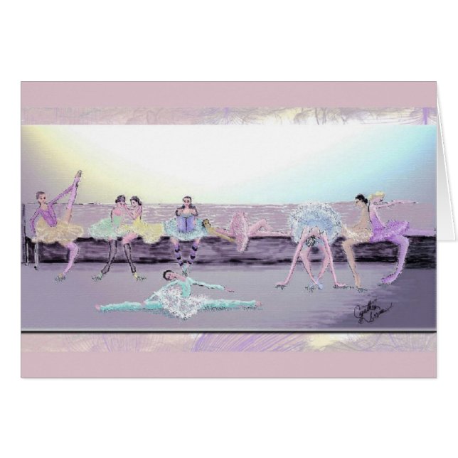 El sentarse en banco entre los actos (Anverso (Horizontal))