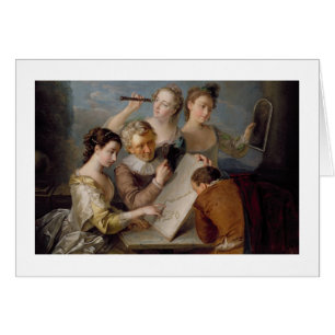 El sentido de la vista, c.1744-47 (aceite en lona)