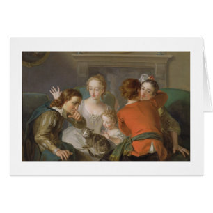 El sentido del tacto, c.1744-47 (aceite en lona)