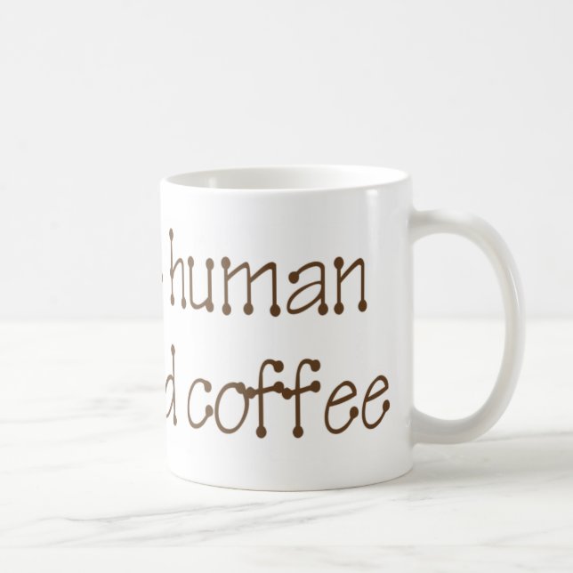 El ser humano inmediato apenas añade la taza de (Derecha)