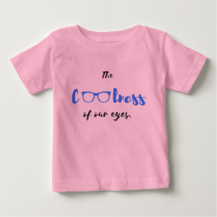 El serenidad de nuestros ojos - camiseta del bebé