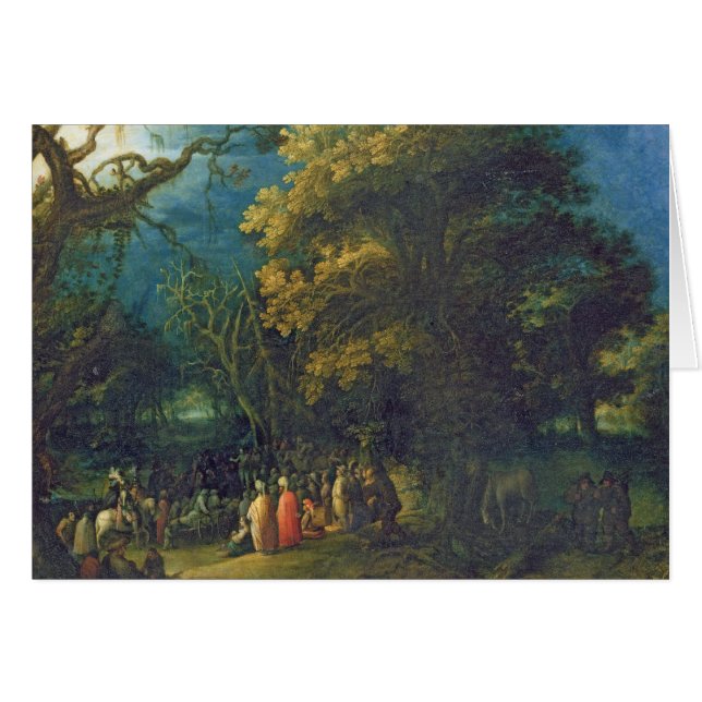 El sermón de San Juan Bautista (Anverso (Horizontal))