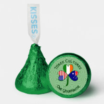 El Shamrock americano australiano personalizado