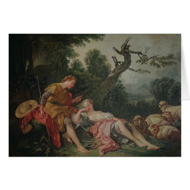 El Shepherdess durmiente (Anverso (Horizontal))