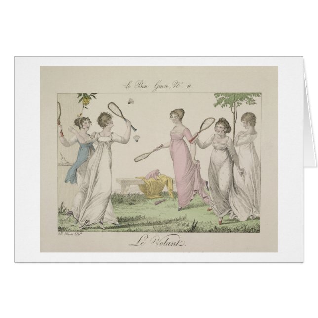 El Shuttlecock, platea 11 de "Le Bon Genre", 180 (Anverso (Horizontal))