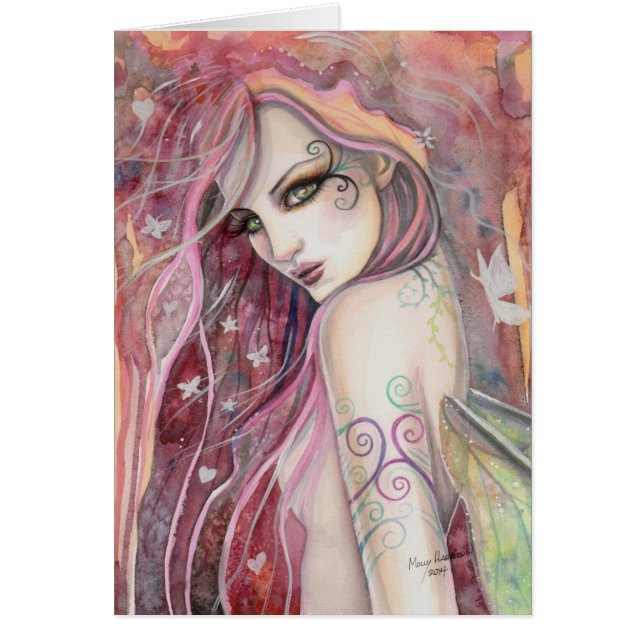 El Shy Flirt Moderno Fantasy Art (Frente)