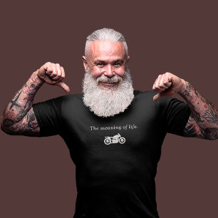 El significado de la camiseta de la motocicleta de