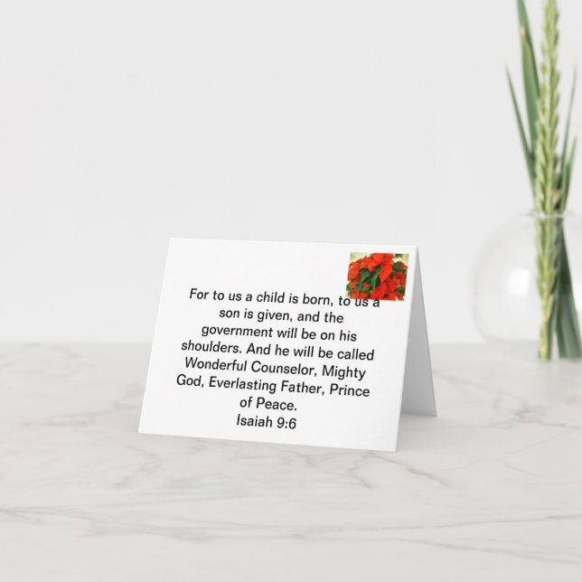 El significado del navidad (Anverso)