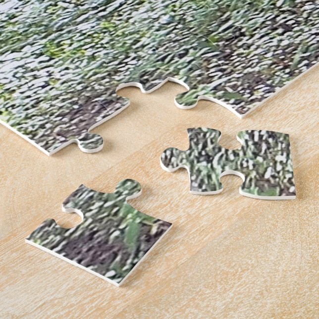 El silencio del rompecabezas de los bosques (Lado)