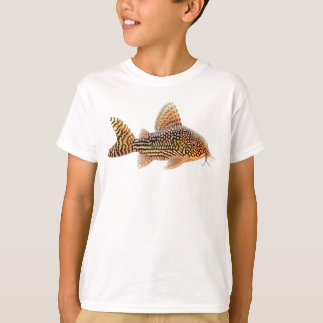 El siluro de Corydoras embroma la camiseta (Anverso)