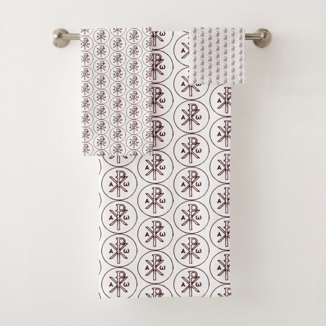 El símbolo Chi-Rho Christogram (In situ)