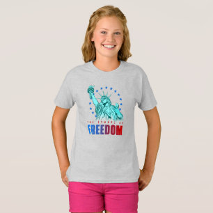 El símbolo de la libertad Camiseta para niños