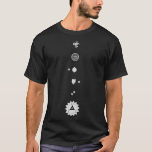 El sistema solar salvaje exterior es una camiseta 