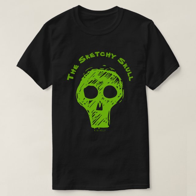 EL SKULL DE LA BARRA - Camiseta (Diseño del anverso)