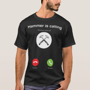 El smartphone de Hammer es camiseta de niño de cam