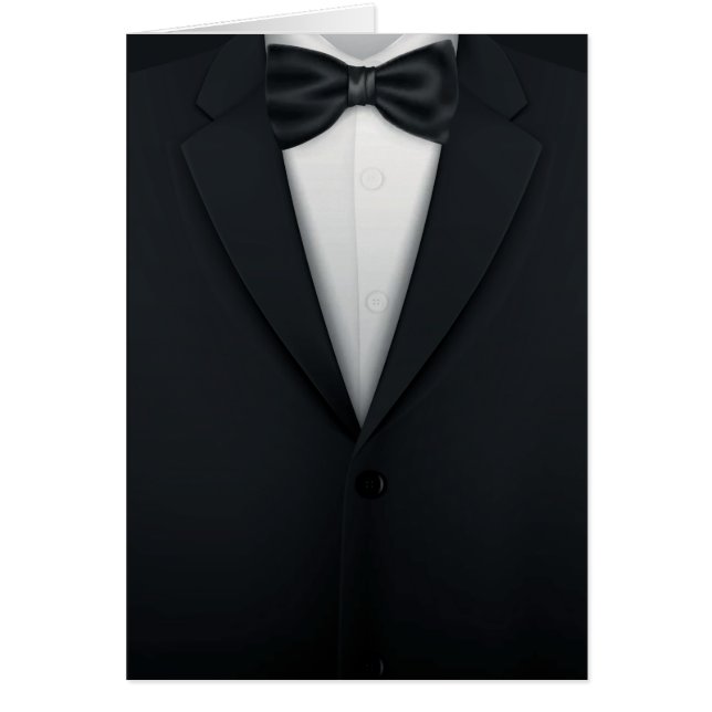 El smoking Tux de los hombres formales (Frente)