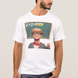 El snerd de Mortimer suscribe la camisa