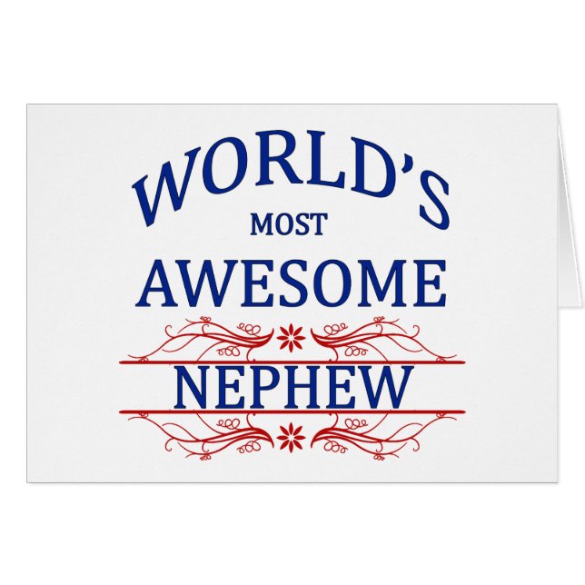 El sobrino más impresionante del mundo (Anverso (Horizontal))