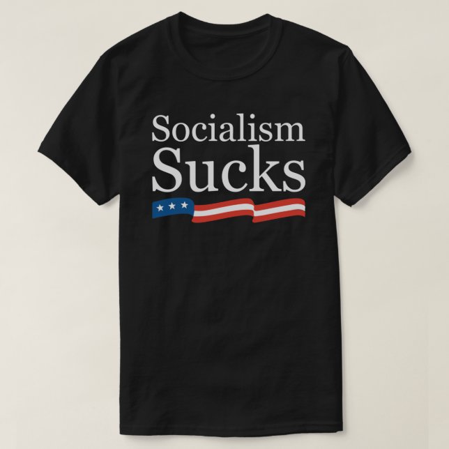 El socialismo golpea la camiseta esencial (Diseño del anverso)