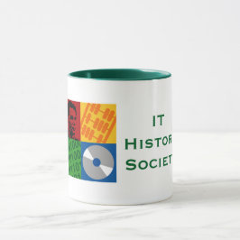 ÉL sociedad 11oz de la historia. taza (logotipo