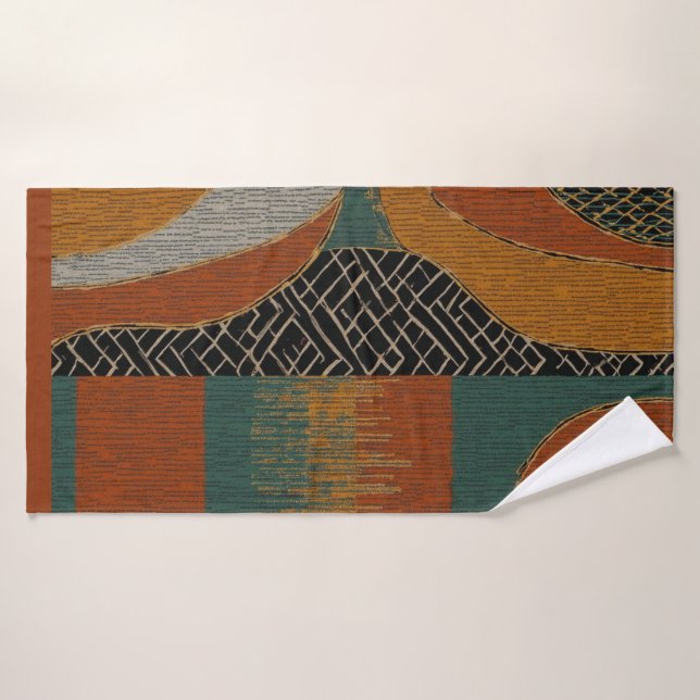 El sofisticado Caribe africano de lujo (Toalla de baño)