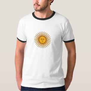 El sol de la Argentina de puede camiseta del
