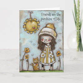 El sol de la vida - Tarjeta de amistad