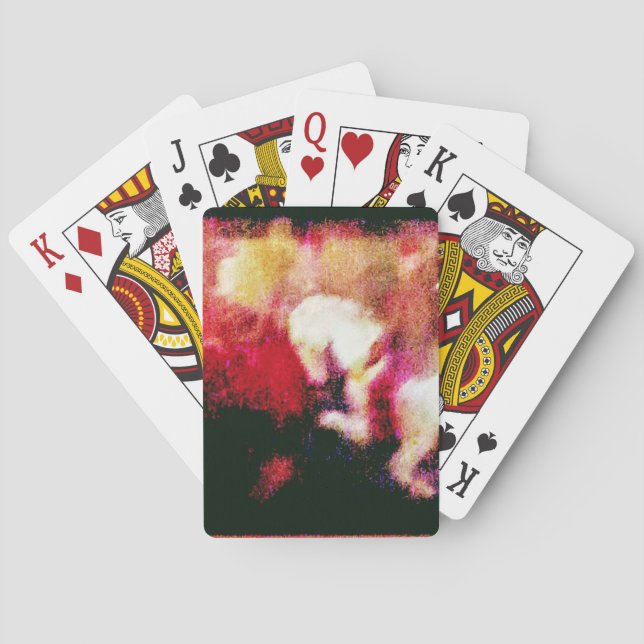 El soldado, cartas con arte original en la parte t (Reverso)