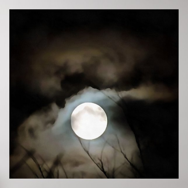 El solsticio de invierno la luna el arte celeste (Frente)