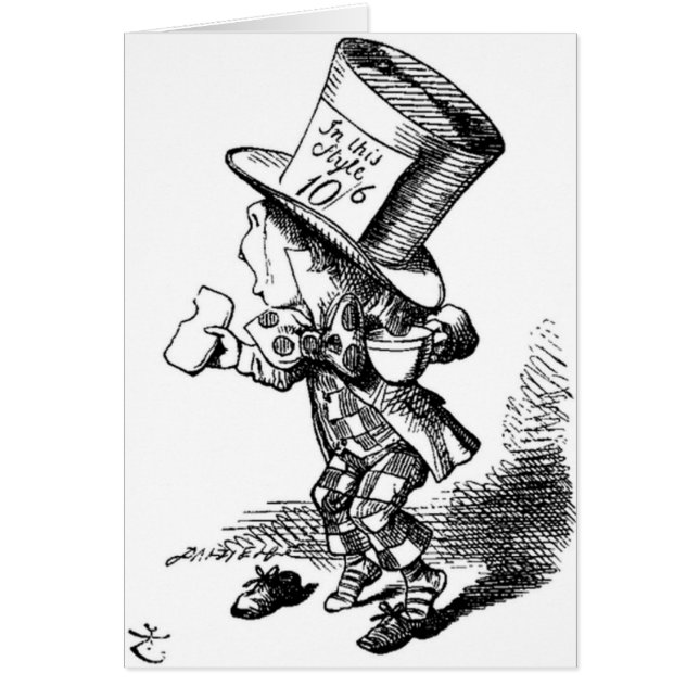 El sombrerero enojado (Frente)