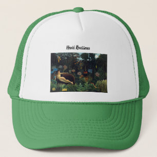 El sombrero de camionero verde de ensueño de Henri