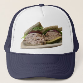 El sombrero del sandwich de pavo