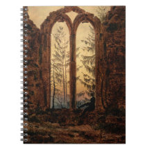 El soñador (de Caspar David Friedrich) Cuaderno