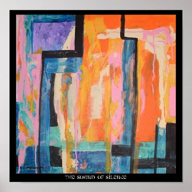 El sonido de la impresión del silencio (Frente)