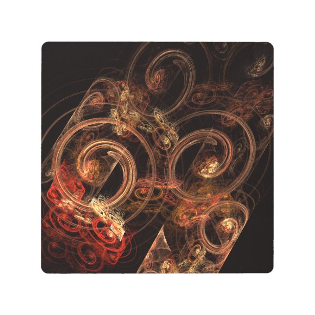 El sonido de la música abstracta el arte mural Met (Anverso)