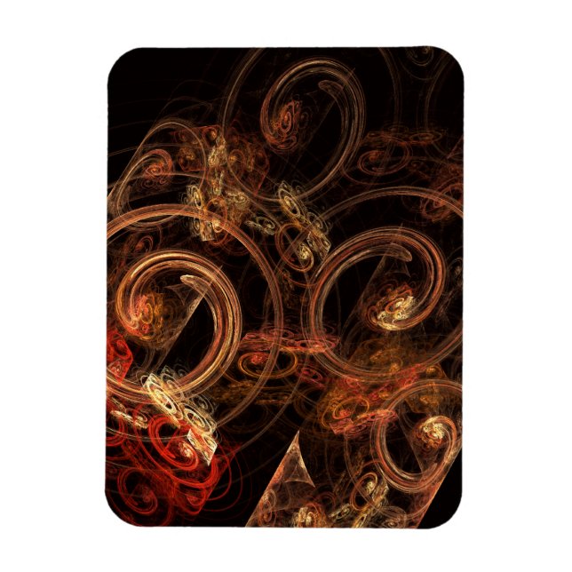 El sonido de la música Resumen el imán Art Premium (Vertical)