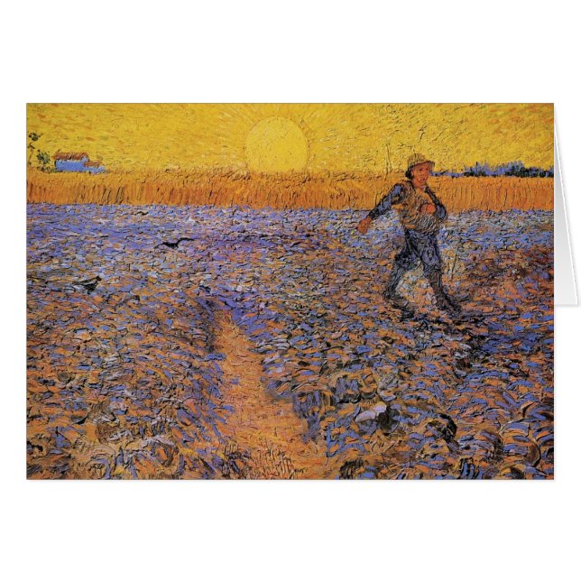 El Sower de Vincent van Gogh (Anverso (Horizontal))