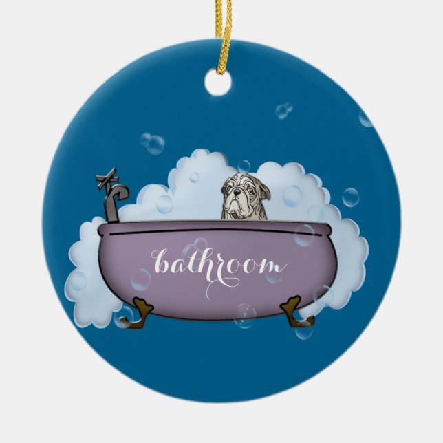 el spa mascota - decoración divertida en el cuarto (Frente)