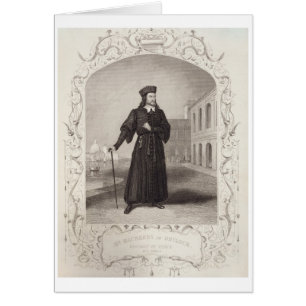 El Sr. Macready como Shylock, Acto I Escena 3, en