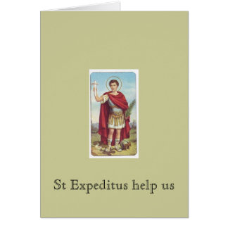 El St Expeditus nos ayuda
