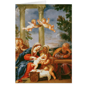 El St. santo Elizabeth y St. John de la familia