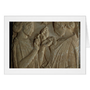 El Stele de Pharsalos que representa la
