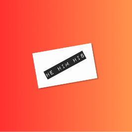 Él Su Gráfico De Etiqueta Retro